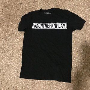 2pc PacSun Pants + #RUNTHATFKNPLAY Tee BUNDLE LOT